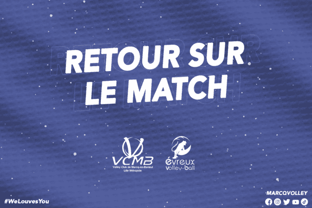 👥 Retour sur le match contre EVREUX VOLLEYBALL – Thibaut et Loane MOTTA-PAES